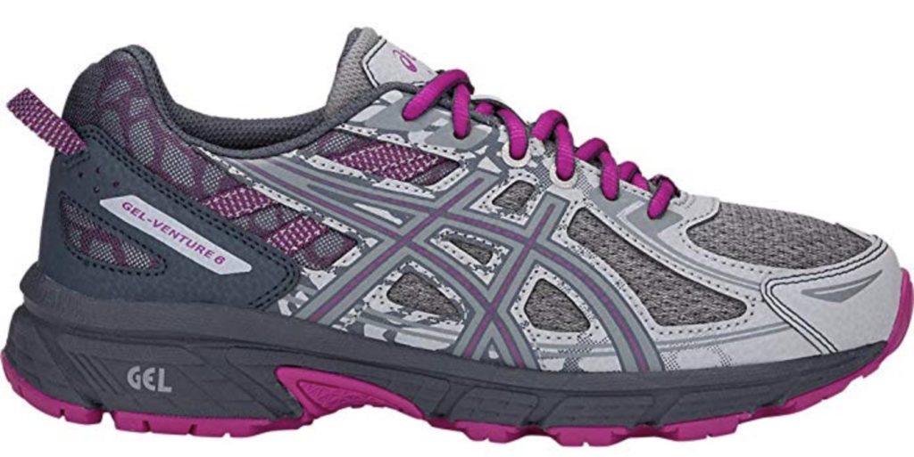 Asics Gel Venture 6 walking shoes for flat feet for women