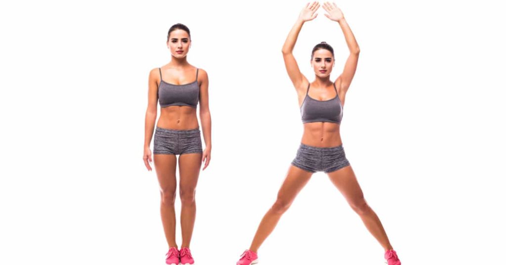 jumping jacks better than running