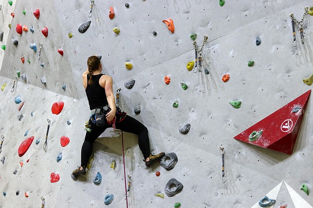 climbing wall workout