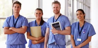 banner image for best nursing shoes article