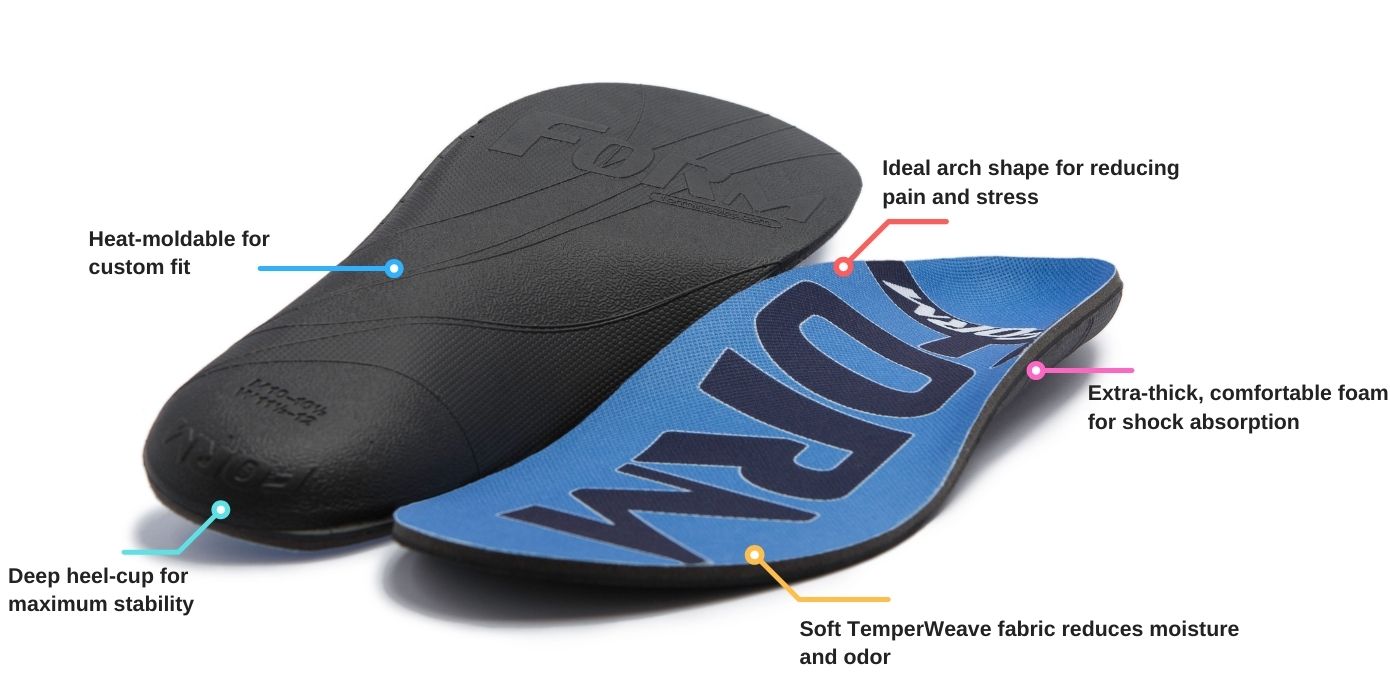insoles for work shoes and boots